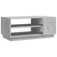 vidaXL Coffee Table Concrete Gray 40.2