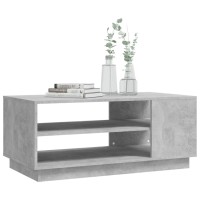 vidaXL Coffee Table Concrete Gray 40.2