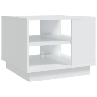 vidaXL Coffee Table White 21.7