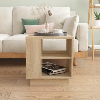 vidaXL Coffee Table Sonoma Oak 15.7