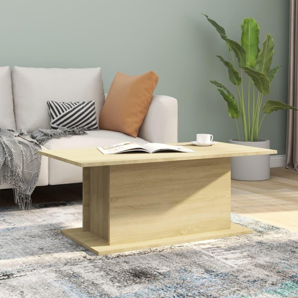 vidaXL Coffee Table Sonoma Oak 40.2