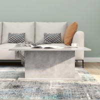 vidaXL Coffee Table Concrete Gray 40.2