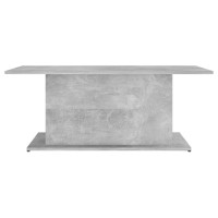 vidaXL Coffee Table Concrete Gray 40.2