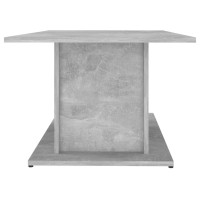 vidaXL Coffee Table Concrete Gray 40.2