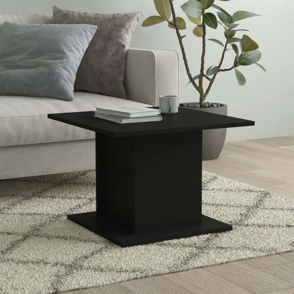 vidaXL Coffee Table Black 21.9