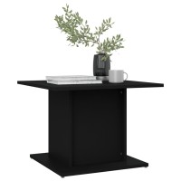 vidaXL Coffee Table Black 21.9