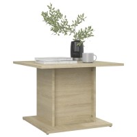 Vidaxl Coffee Table Sonoma Oak 21.9X21.9X15.7 Engineered Wood