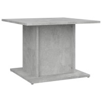 Vidaxl Coffee Table Concrete Gray 21.9X21.9X15.7 Engineered Wood