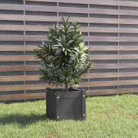 vidaXL Garden Planter Gray 12.2