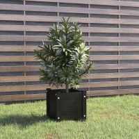 vidaXL Garden Planter Black 12.2