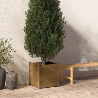 vidaXL Garden Planter Honey Brown 19.7