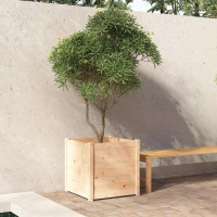 Vidaxl Garden Planter 23.6X23.6X23.6 Solid Wood Pine