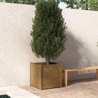 Vidaxl Garden Planter Honey Brown 23.6X23.6X23.6 Solid Wood Pine