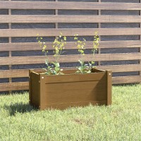 vidaXL Garden Planter Honey Brown 23.6