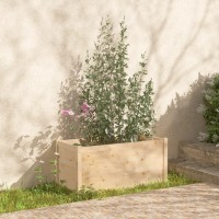 Vidaxl Garden Planter 39.4X19.7X19.7 Solid Wood Pine