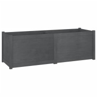 vidaXL Garden Planter Gray 59.1