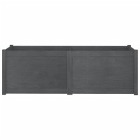 vidaXL Garden Planter Gray 59.1