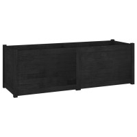 vidaXL Garden Planter Black 59.1