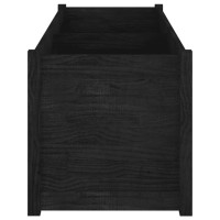 vidaXL Garden Planter Black 59.1