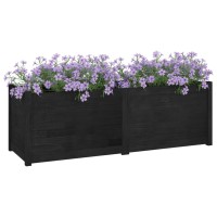 vidaXL Garden Planter Black 59.1