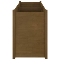 vidaXL Garden Planter Honey Brown 59.1