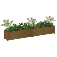 vidaXL Garden Planters 2 pcs Honey Brown 78.7