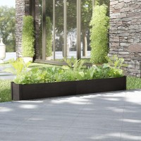 vidaXL Garden Planter Black 78.7