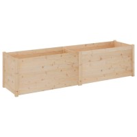 Vidaxl Garden Planter 78.7X19.7X19.7 Solid Wood Pine