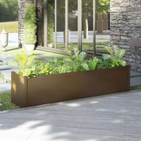 vidaXL Garden Planter Honey Brown 78.7