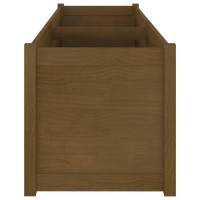 vidaXL Garden Planter Honey Brown 78.7