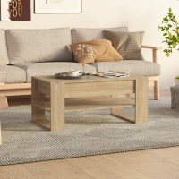 vidaXL Coffee Table Sonoma Oak 40.2