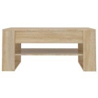 vidaXL Coffee Table Sonoma Oak 40.2