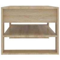 vidaXL Coffee Table Sonoma Oak 40.2