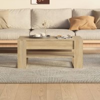 vidaXL Coffee Table Sonoma Oak 40.2