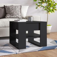 vidaXL Coffee Table Black 21.9