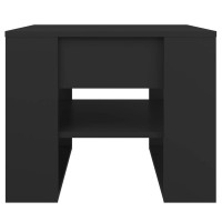 vidaXL Coffee Table Black 21.9