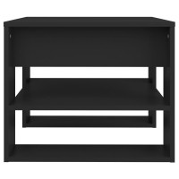 vidaXL Coffee Table Black 21.9