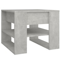 vidaXL Coffee Table Concrete Gray 21.9