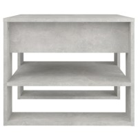 vidaXL Coffee Table Concrete Gray 21.9