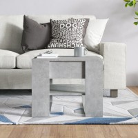 vidaXL Coffee Table Concrete Gray 21.9