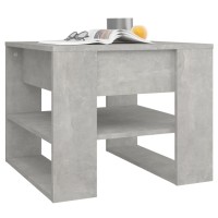 vidaXL Coffee Table Concrete Gray 21.9