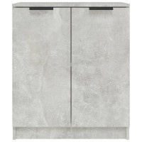 Vidaxl Sideboard Concrete Gray 23.6X11.8X27.6 Engineered Wood