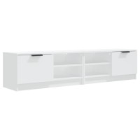 Vidaxl Tv Cabinets 2 Pcs White 31.5X13.8X14.4 Engineered Wood