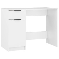 vidaXL Desk White 39.4