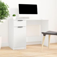 vidaXL Desk White 39.4