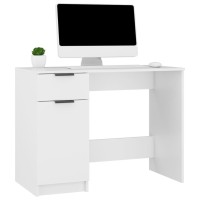 vidaXL Desk White 39.4