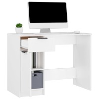 vidaXL Desk White 39.4