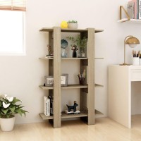 Vidaxl Book Cabinet/Room Divider Sonoma Oak 31.5X11.8X48.6