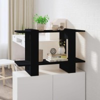 Vidaxl Book Cabinet/Room Divider Black 31.5X11.8X20.1