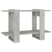 Vidaxl Book Cabinet/Room Divider Concrete Gray 31.5X11.8X20.1